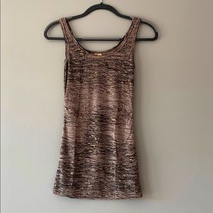 BKE Tan, Black & Gold Tank